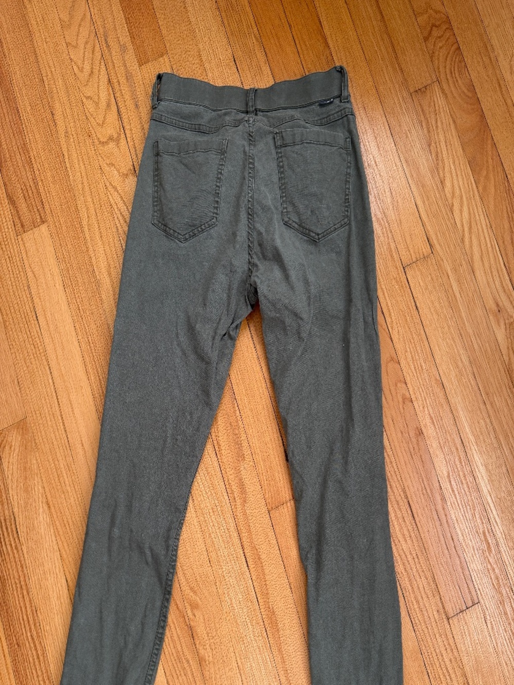 Toad&Co Green Earthworks 5-Pocket Skinny Pants Size 6